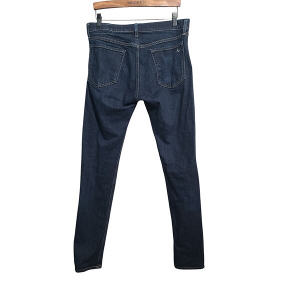 RAG & BONE Fit 1 Extra Slim Jeans In Rinse Selvedge - Picture 3 of 9